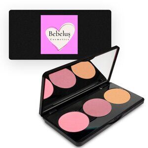 Bebelus Cosmetics Blush Palette (Radiant Rose 3 Pack)